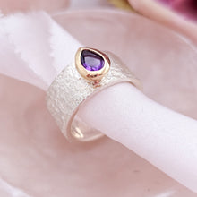 Amethyst Cigar Style Band Size 0