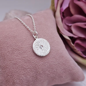 Waves Silver Pendant