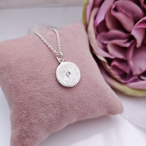 Waves Silver Pendant
