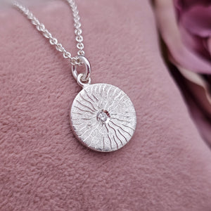 Waves Silver Pendant