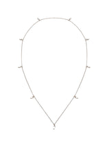 Scattered leaves necklace